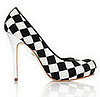 Guess Who Designed These Crazy Checkerboard Pumps? 