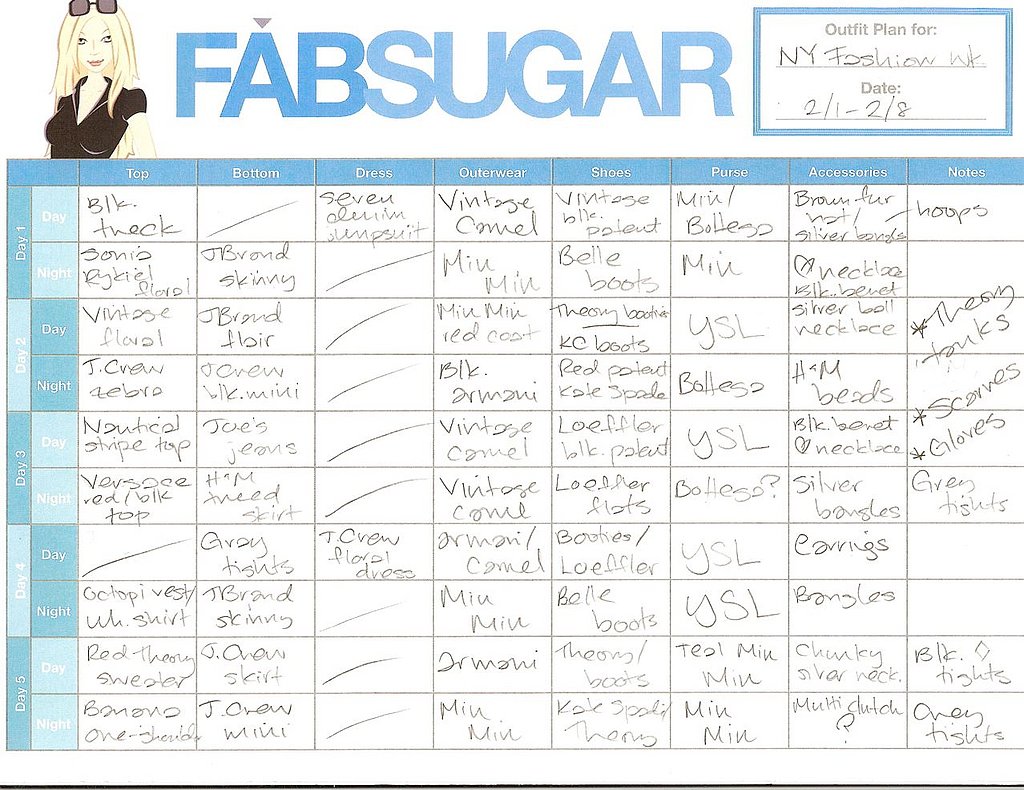 Fab's Ready For New York Fashion Week . . . and So Is Her Wardrobe Fab's Ready For New York Fashion Week . . . and So Is Her Wardrobe
