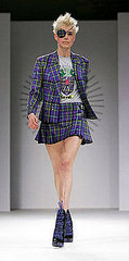 Fab Flash: Pink Eye Takes London Fashion Week By Storm (Ew)