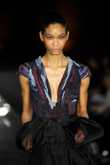 Chanel Iman at J Mendel Chanel Iman at J Mendel