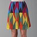 Etro Diamond Weave Patchwork Skirt