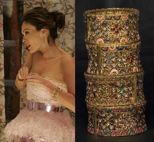 Found! Victory Ford's Colorful Bangle on Lipstick Jungle 