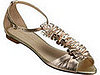 The Look For Less: Loeffler Randall Metallic Sandals 