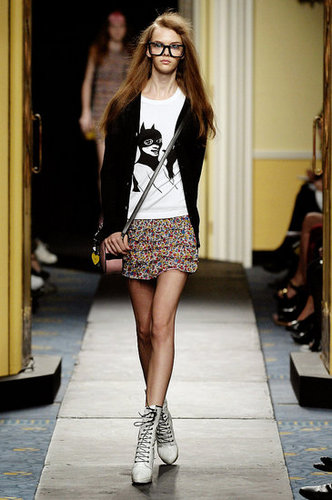 The Look For Less: Luella Tiered Floral Mini Skirt