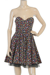 Guess Who Designed This Micro Floral Print Dress? 