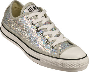Converse All-Star Silver Sequin Chuck Taylors: Love It or Hate It? 