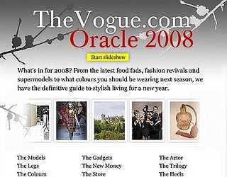 On Our Radar: Vogue.com's Oracle 2008 Revealed 
