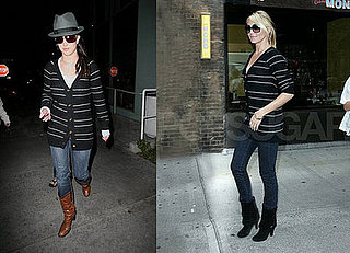 Who Wore It Better? Juicy Couture Striped Cardigan