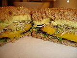 Avocado and Mango Sandwiches With Cilantro-Lime Mayonnaise Avocado and Mango Sandwiches With Cilantro-Lime Mayonnaise