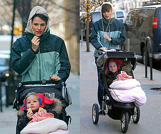 Sneezes and Snacks on the Garner-Afflecks' Stroll
