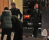 Brad Pitt Films a Commercial For Softbank in LA