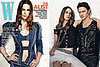 Keira Knightley and James McAvoy of Atonement on the Cover of W Magazine