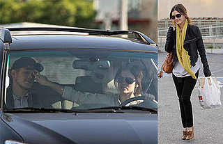 Rachel Bilson And Hayden Christensen in LA