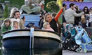 The Cox-Arquettes Bring Happy Faces to Happiest Places