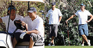 Jerry O'Connell and Josh Duhamel Go Golfing