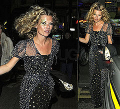 Kate Moss Has Birthday Stars in (and on) Her Eyes