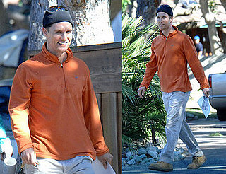 Father To Be Matthew McConaughey Spotted in LA