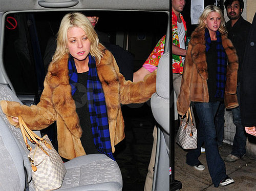 Tara Reid Still Droopy-Eyed in London