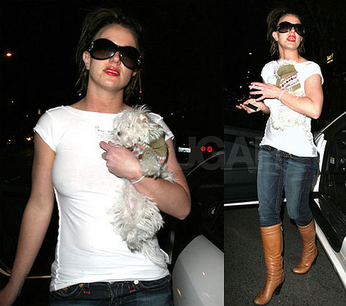 Britney Spears Leaving the Dance Studio, Shows Up For Deposition