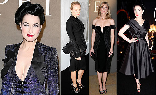 It's All Black and Bras at Paris Fashion Week