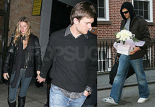 Gisele Nurses Her (Injured?!) Quarterback Tom