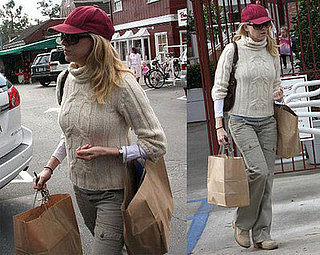 Naomi Watts at the Brentwood Country Mart on January 29, 2008