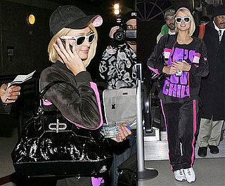 Paris Hilton Brings Her Hottie/Nottie Track Suit to NYC
