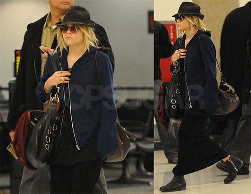 Mary-Kate Keeps It Cozy and Low-Key