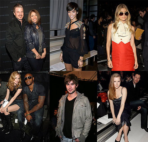 Celebrities Still Sitting Pretty at Fashion Week