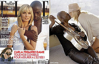 Heidi Klum and Seal For French Elle