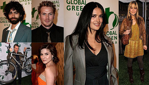 Salma Hayek at the 5th Annual Global Green Pre-Oscar Party