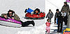 Brad and Angelina Jolie Take the Kids to Mammoth to Play in the Snow