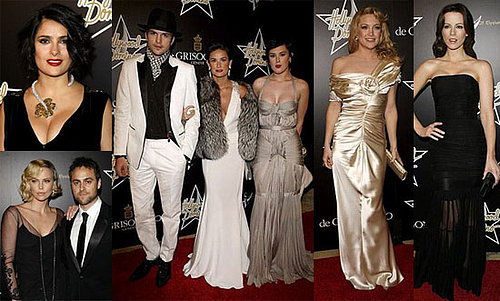Demi Moore, Ashton Kutcher, Salma Hayek, Kate Hudson at the Art of Elysium Dominos Tournament