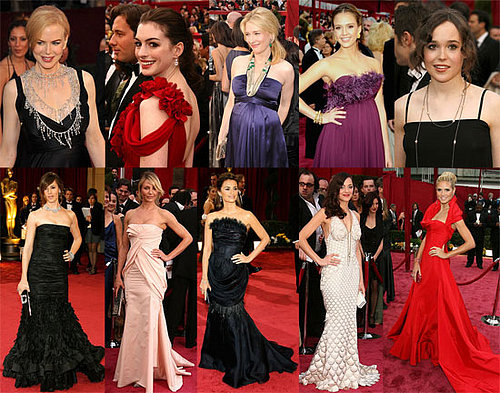 2008 Oscars Red Carpet Dresses
