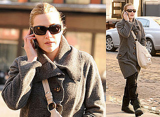 Kate Winslet Walks in NYC on February 24, 2008