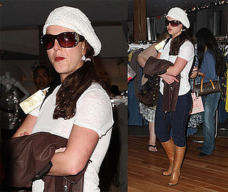 Britney Shops While Dad Stays In Control Through July