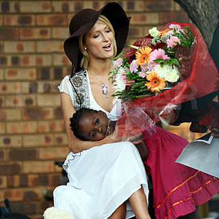 Paris Hilton Visits an Orphanage in South America