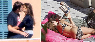 Penelope Cruz and Javier Bardem Kiss in France