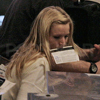 Kristen Bell at LAX