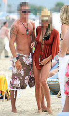 Celebrity Couples in Bikinis on the beach Celebrity Couples in Bikinis on the beach