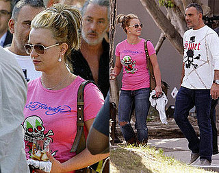 Images of Britney Shopping in LA at Ed Hardy