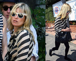 Kate Moss Shops at Fred Segal While Tensions Rise with Agyness Deyn