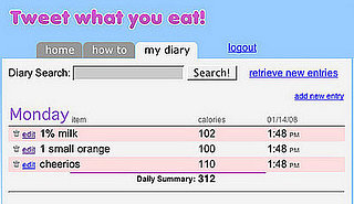 Website of the Day: Tweetwhatyoueat