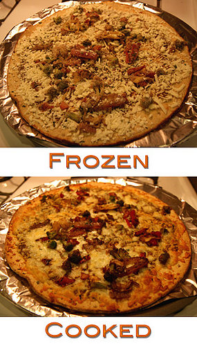 Food Review of Kashi's Thin-Crust Pizza: Roasted Vegetable
