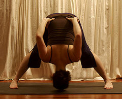 Yoga Pose of the Week: Wide-Legged Forward Bend B Yoga Pose of the Week: Wide-Legged Forward Bend B