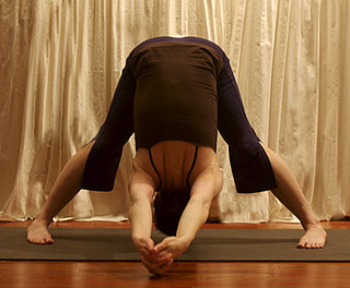 Yoga Pose of the Week: Wide-Legged Forward Bend C