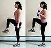 Multitasking Move: Balancing Hammer Curls 
