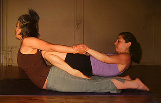 Partner Yoga Pose: Cobra Hero 