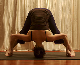 Yoga Pose of the Week: Wide-Legged Forward Bend D