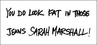 Poll: Sarah Marshall Marketing and Fat Jeans
